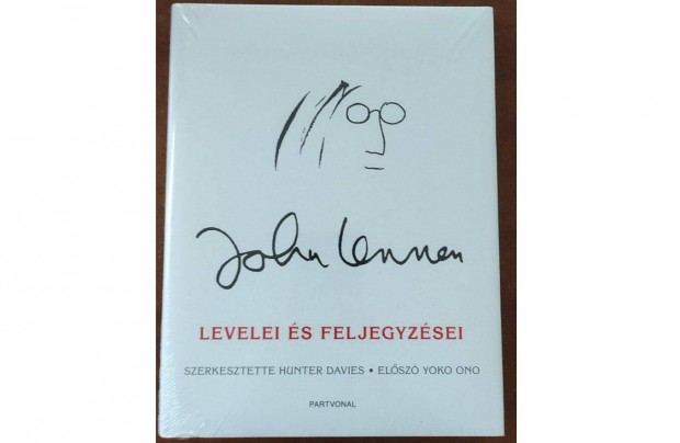 John Lennon levelei s feljegyzsei knyv elad j llapotban!