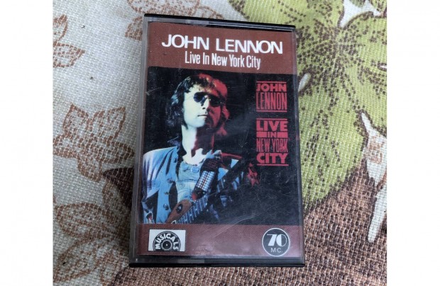 John Lennon magnkazetta -Live in New York City album 1500 Ft