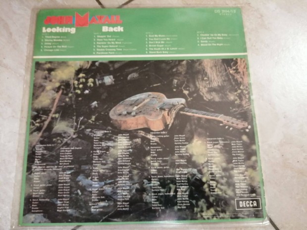 John Mayal - bakelit hanglemez remek állapotban