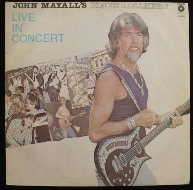 John Mayall's Blues Breakers: Live in concert (Szeged, jszer LP)