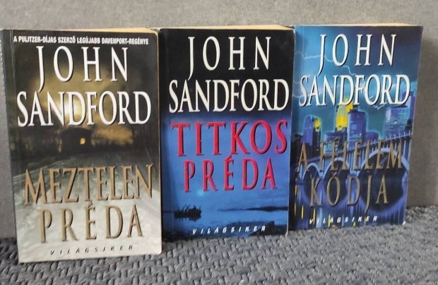 John Sandford knyvcsomag