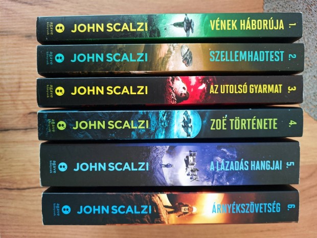 John Scalzi Vének háborúja sorozat Agave kiadó