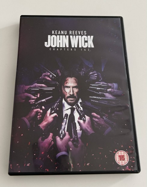John Wick 1-2 dvd hazai lemezekkel