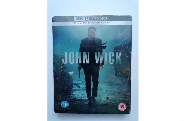 John Wick - 4K Ultra HD Zavvi Exclusive Steelbook Bontatlan csomagols