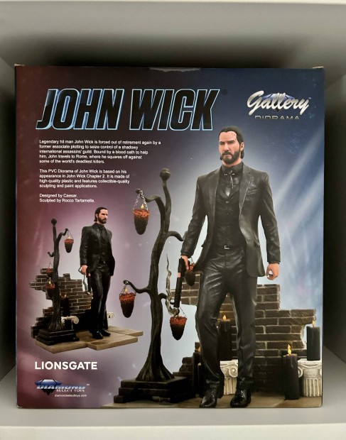 John Wick diorama j Bontatlan