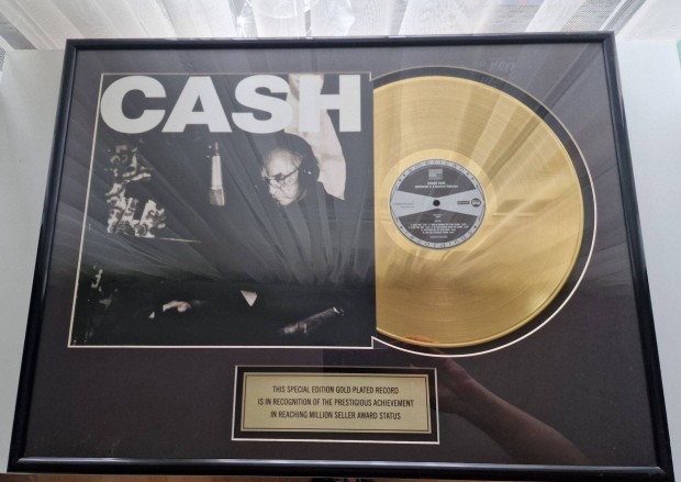 Johnny Cash American V: A Hundred Highways aranylemez elad