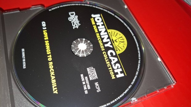 Johnny Cash The sun records collection 3 × Cd box 2010