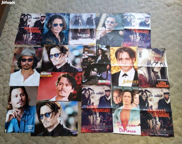 Johnny Depp poszterek