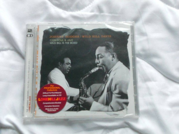 Johnny Hodges / WILD BILL Davis : Con-soul & Jazz 2CD ( j, Flis)