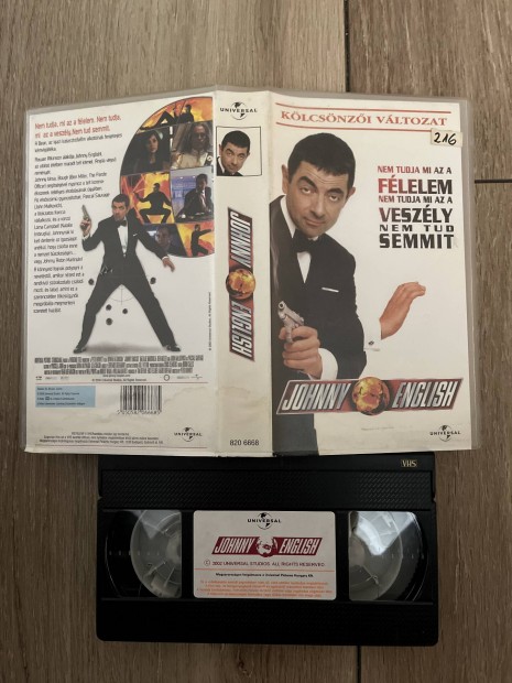 Johnny english vhs 