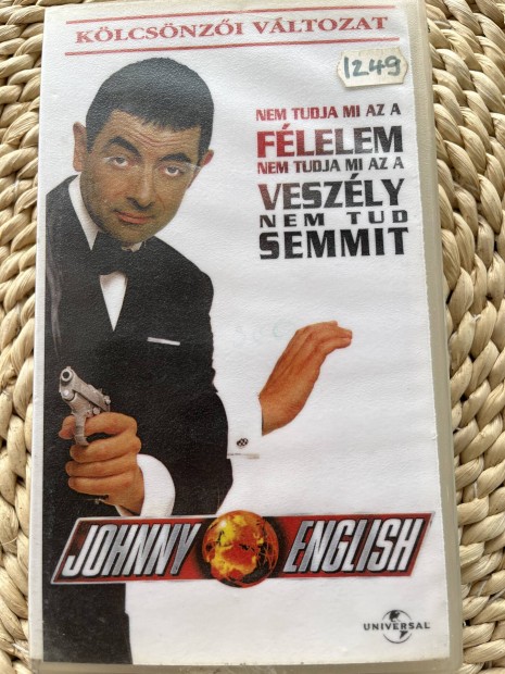 Johnny english vhs.  