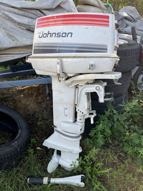 Johnson 25 motor hajómotor csónakmotor külmotor