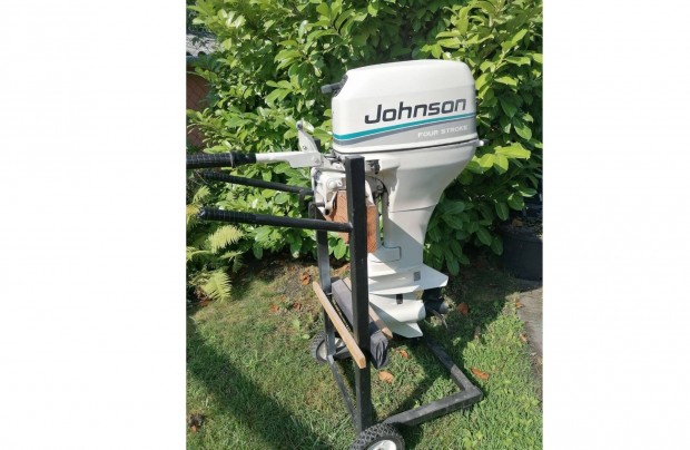 Johnson 8 lers 2 hengeres 4 tem rvid csizms csnakmotor