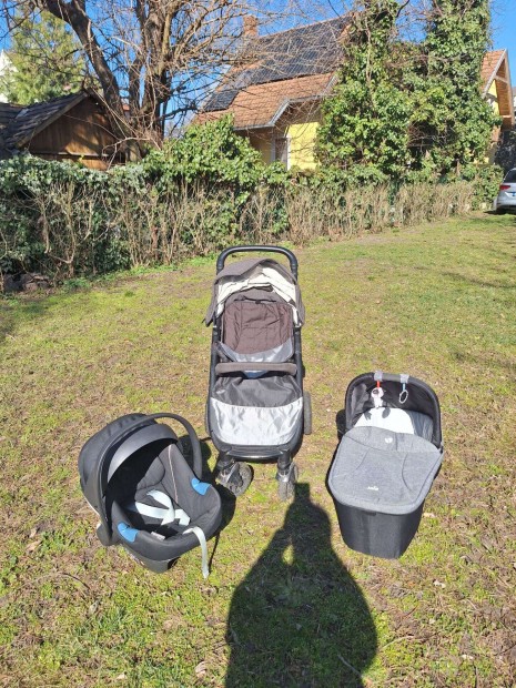 Joie 3in1 babakocsi + Cybex hordoz�
