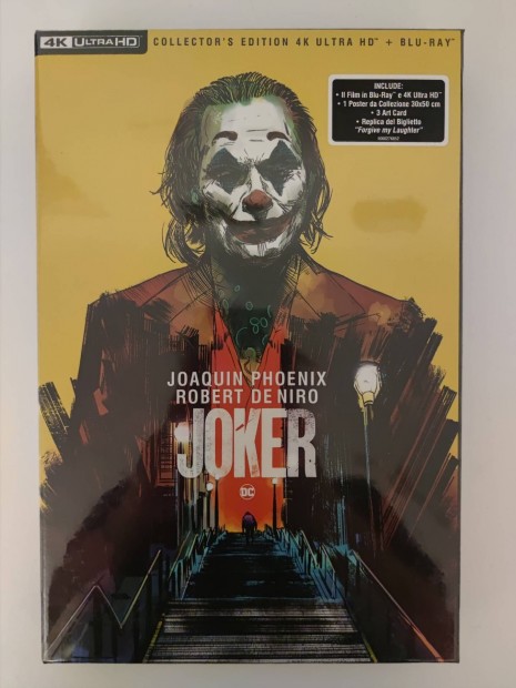 Joker (4K UHD + Blu-ray) limitlt gyjti kiads dszdoboz 