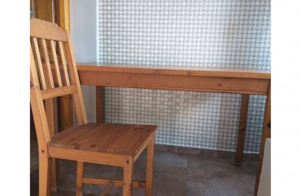 Jokkmokk IKEA asztal + 4 szk
