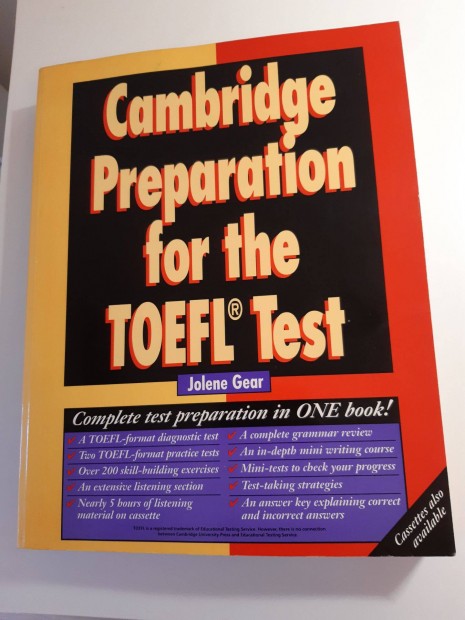 Jolene Gear: Cambridge Preparation for the TOEFL Test