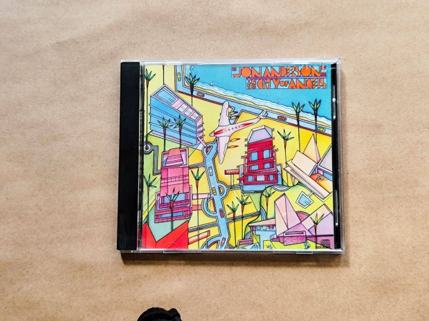 Jon Anderson - In The City Of Angels CD 1988. USA Prog Rock