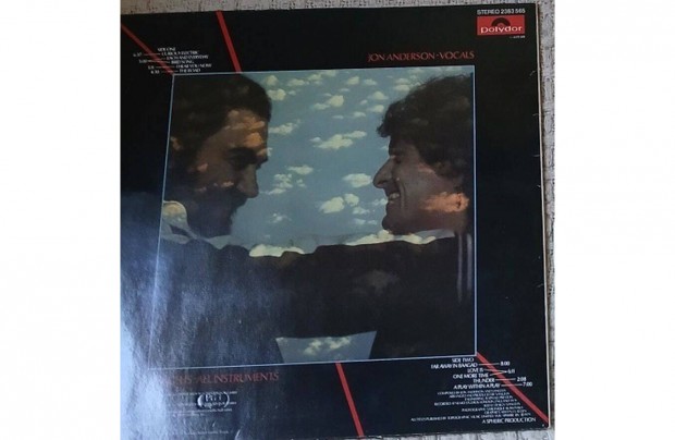 Jon Vangelis Short Stories bakelitlemez