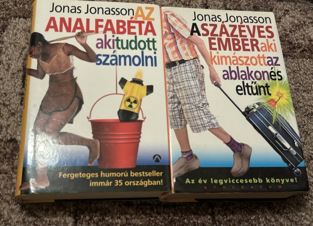 Jonas Jonasson knyvcsomag 