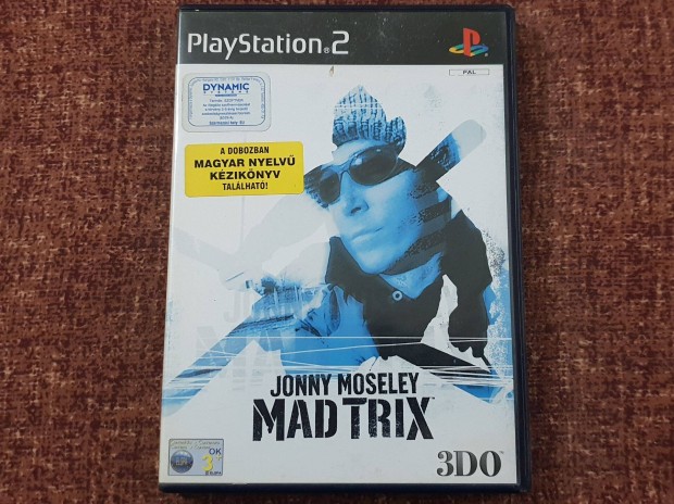 Jonny Moseley Mad Trix Playstation 2 eredeti lemez ( 2500 Ft )