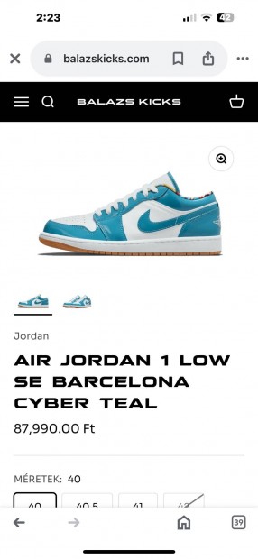 Jorden 1low barcelona