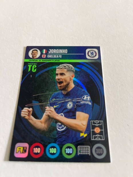 Jorginho Signature Rare focis kártya