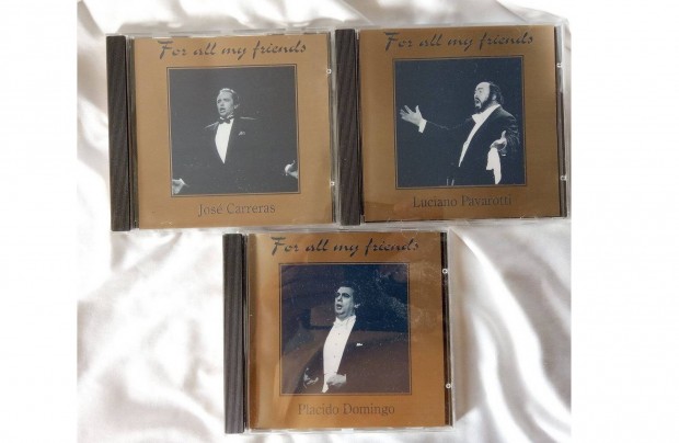 Jos Carreras, Placido Domingo, Luciano Pavarotti j tripla cd