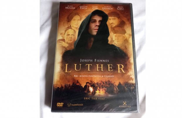 Joseph Fiennes filmje Luther bontatlan j DVD