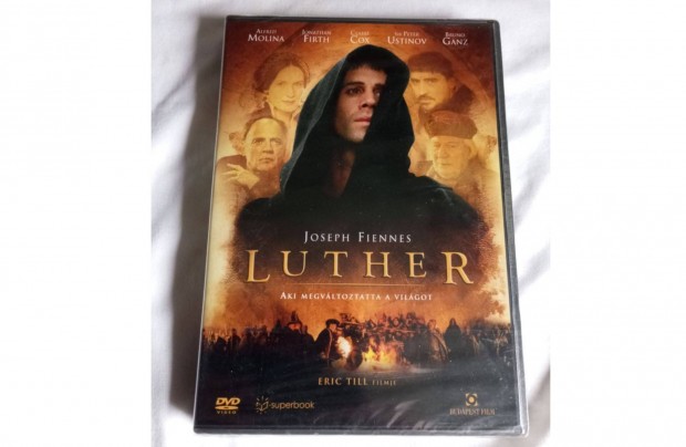 Joseph Fiennes filmje Luther bontatlan j DVD