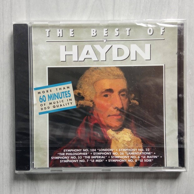 Joseph Haydn The Best Of nmet kiads bontatlan celofnos