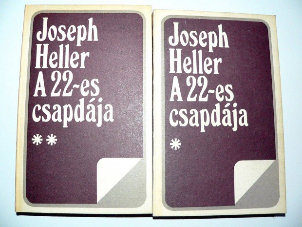 Joseph Heller A 22 es csapdja I II / knyv