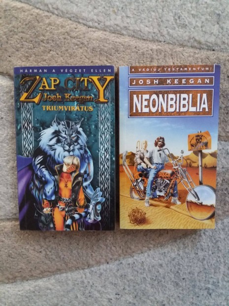 Josh Keegan: Zap City - A Triumvirtus + Neonbiblia