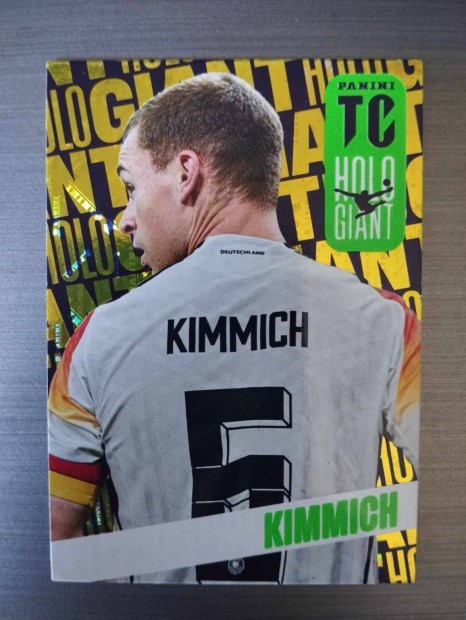 Joshua Kimmich (Németország) Holo Giant Top Class 2025 focis kártya