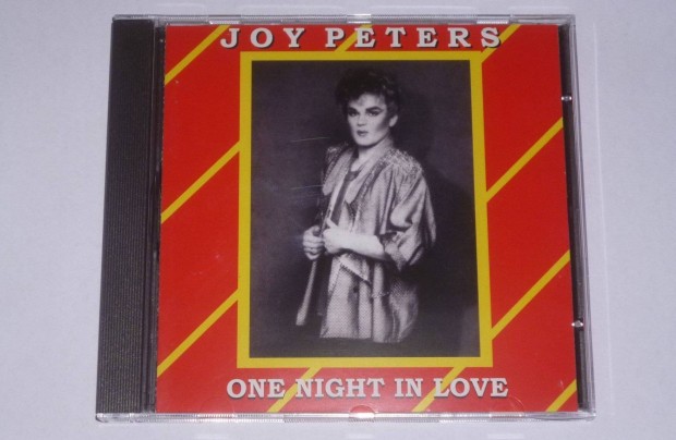 Joy Peters One Night In Love CD Italo - Disco
