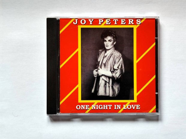 Joy Peters - One Night In Love CD Italo - Disco