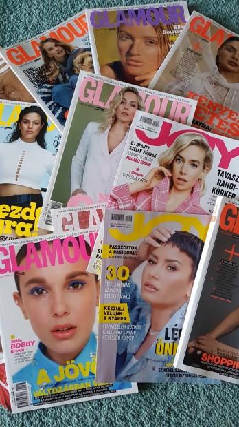 Joy, Glamour, Instyle női magazin 2020-2023