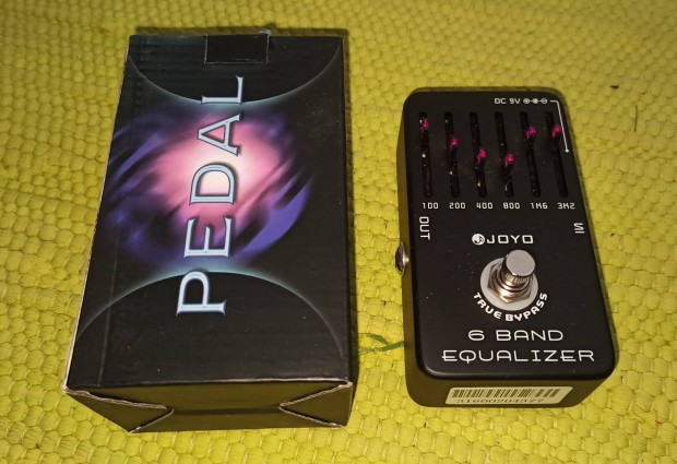 Joyo 6 band equalizer gitr effekt pedl