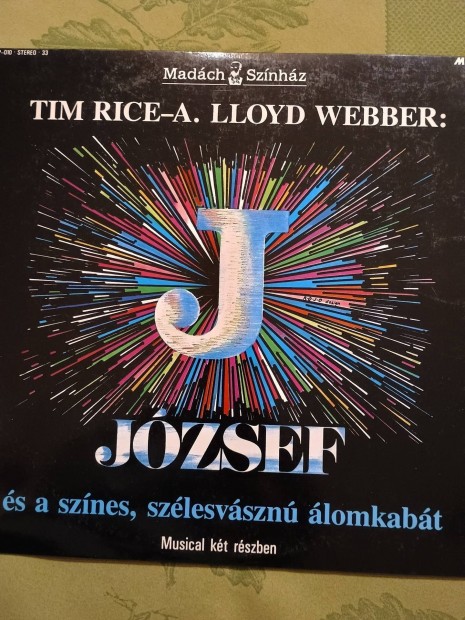 Jzsef musical bakelit hanglemez, LP 