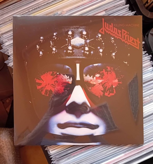 Judas Priest - Killing Machine bakelit lemez bontatlan uj