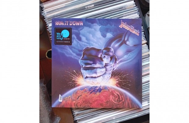 Judas Priest - Ram It Down bakelit lemez bontatlan uj