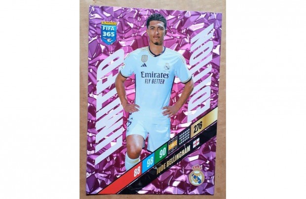 Jude Bellingham Real Madrid XXL focis kártya Panini FIFA 365: 2024