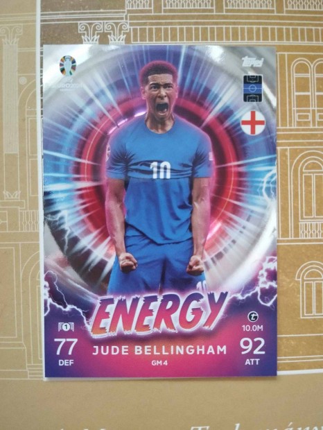 Jude Bellingham (Anglia) Energy Euro 2024 krtya