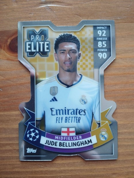 Jude Bellingham (Real Madrid) Chrome X Pajzs BL Extra 2023 krtya