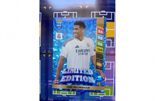 Jude Bellingham (Real Madrid) Fifa 365 2025 XXL Limited focis krtya