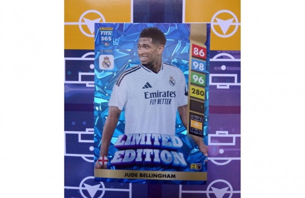 Jude Bellingham (Real Madrid) Panini Fifa 365 2025 Limited krtya