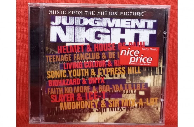 Judgment Night - Filmzene CD. /j,flis/