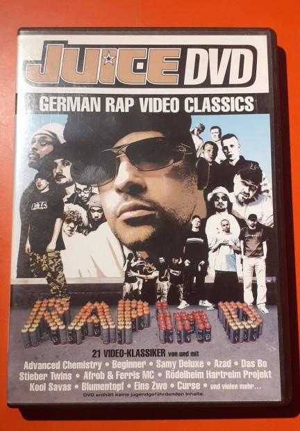 Juice DVD German rap video classics DVD