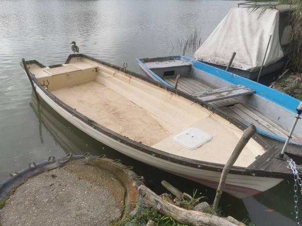 Jula 450 E.T. klinker horgászcsónak Mercury 5 lóerős motorral eladó