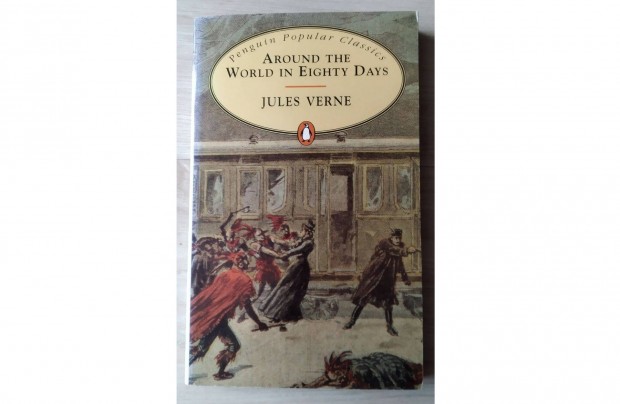 Jules Verne - Around the World in Eighty Days - angol nyelv knyv